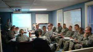 2007 early morning staff meeting